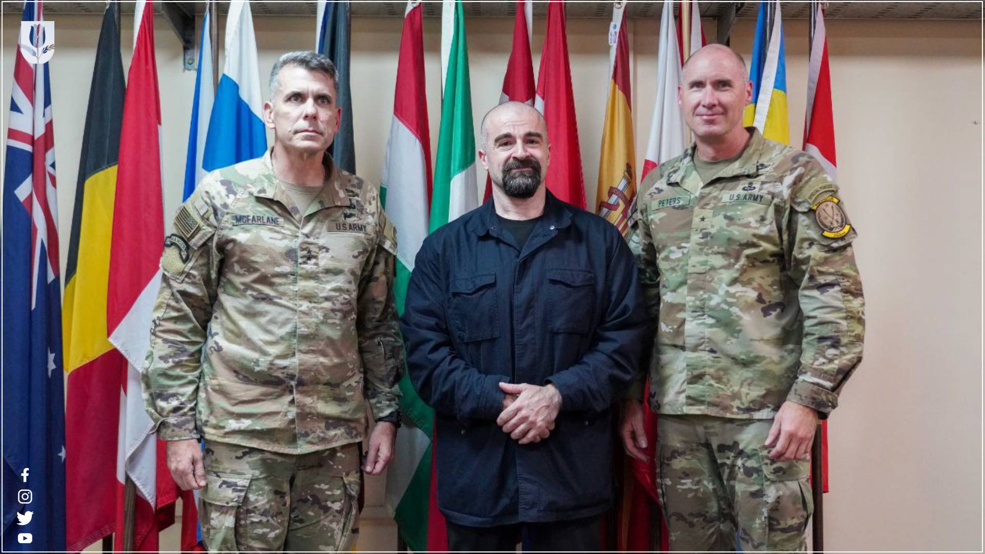  الرئيس بافل جلال طالباني يلتقي قائد قوات التحالف في العراق وسوريا
